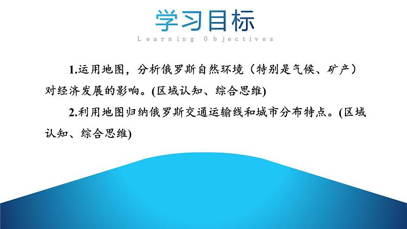 人教版七下 8.4《俄罗斯》 第2课时 世界能源大国  西密东疏的铁路和管道运输线 课件第3页