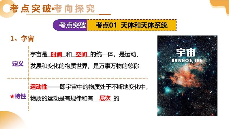 2025年中考地理一轮复习 专题01 地球的宇宙环境 课件第6页