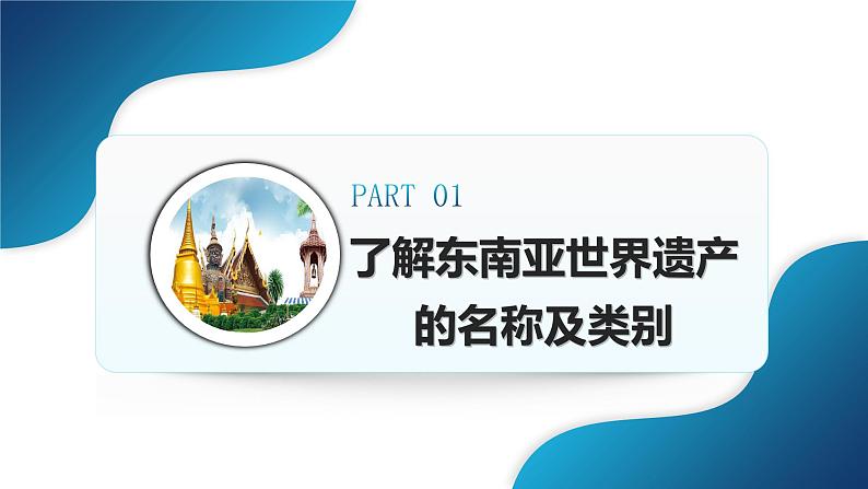 人教版七下 8.5《跨学科主题学习》 认识东南亚的世界遗产 课件第7页