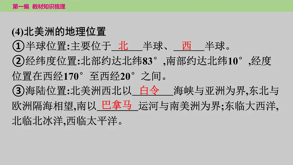 2025年中考地理（世界部分）一轮复习教材整理课件---第六章　我们生活的大洲——亚洲第6页