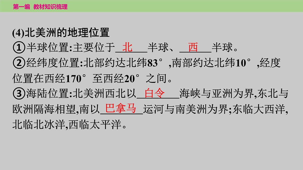 2025年中考地理（世界部分）一轮复习教材整理课件---第六章　我们生活的大洲——亚洲第6页