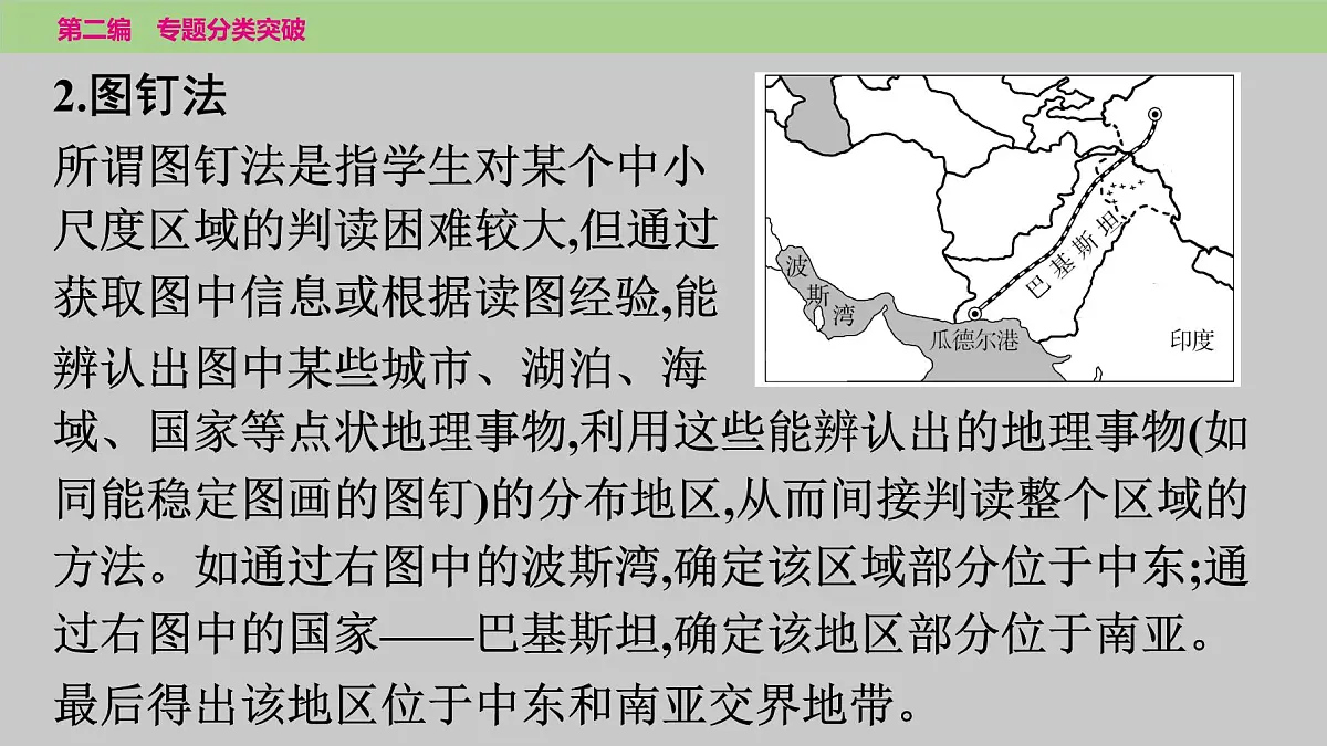 2025年中考地理二轮复习专题突破课件---专题六　局部区域地图的判读第5页