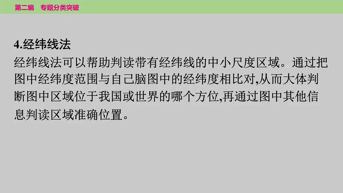 2025年中考地理二轮复习专题突破课件---专题六　局部区域地图的判读第7页