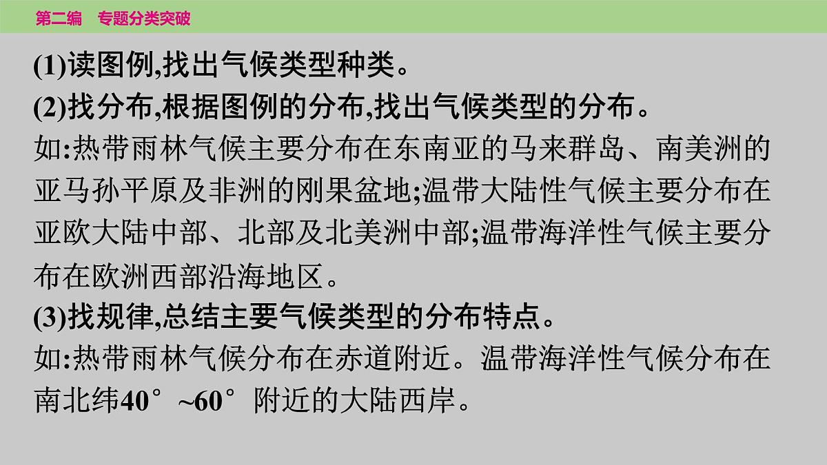 2025年中考地理二轮复习专题突破课件---专题三　类型二　气候及其影响第3页