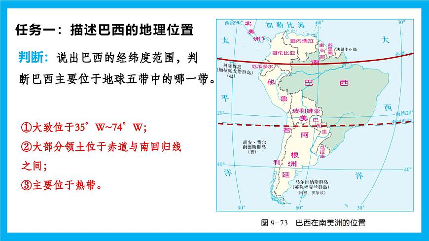 【湘教新版】7下第九章 探究与实践 《走进巴西》教学课件第4页