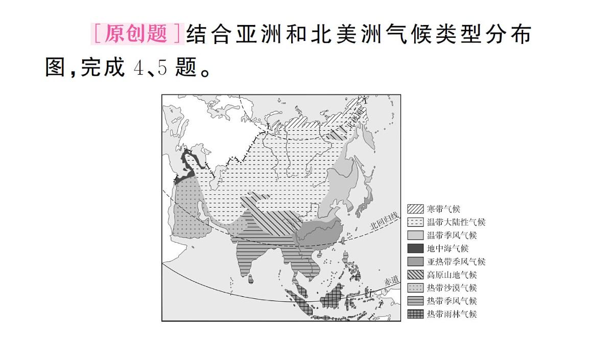 初中地理新人教版七年级下册期末专项一 认识重要的大洲作业课件2025春第8页