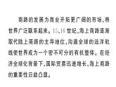 初中地理新湘教版七年級下冊大單元主題探究二 海上商路的繼承與發(fā)展作業(yè)課件2025春