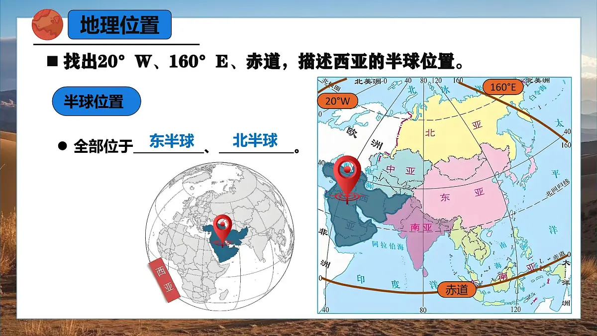 9.1.1 西亚（课时1）2025学年七年级地理下册（人教版2024）课件第5页