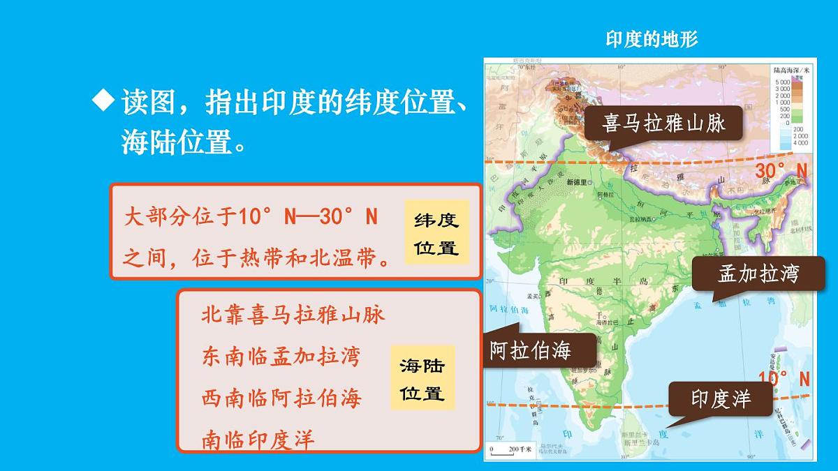 初中地理新人教版七年级下册第八章第三节 印度教学课件2025春第5页