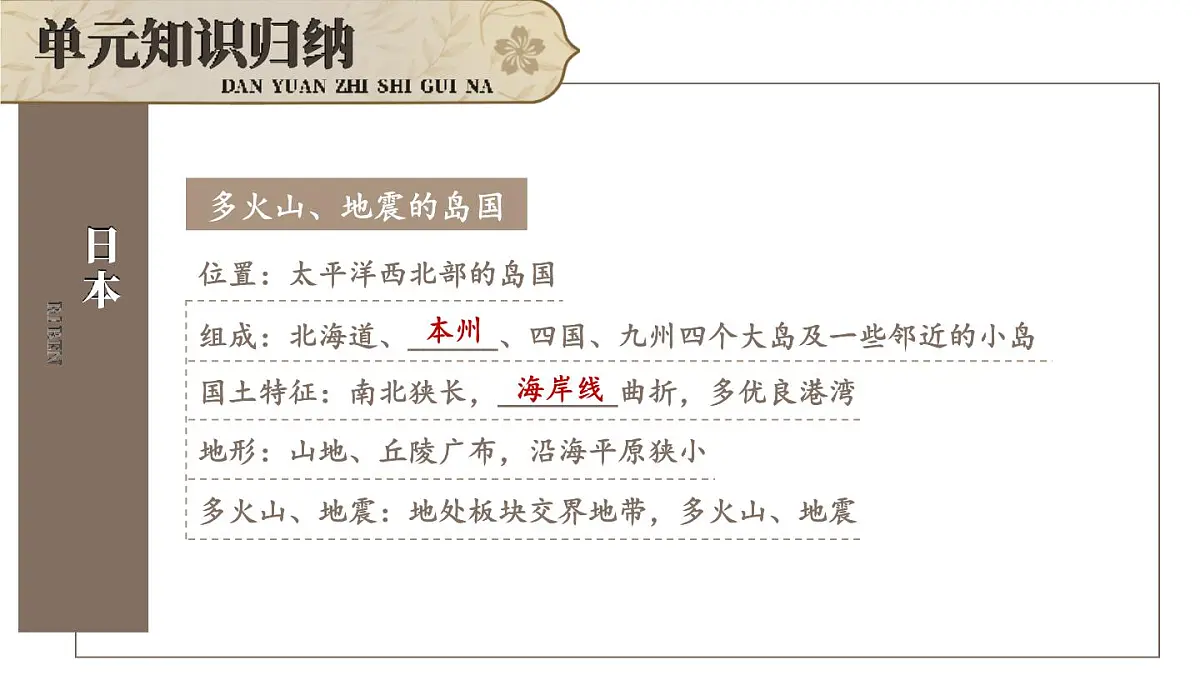 初中地理新人教版七年级下册第八章综合复习教学课件2025春第3页