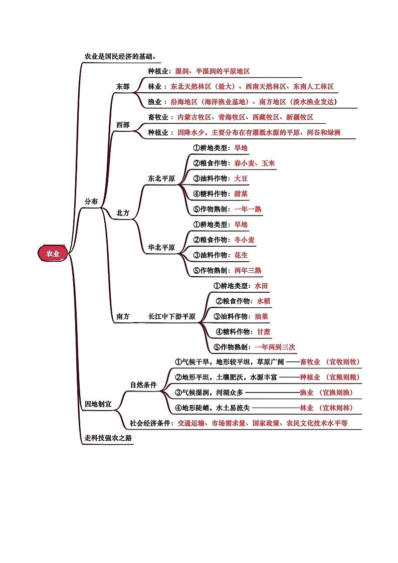 专题11  我国的经济发展-（背诵版）第2页