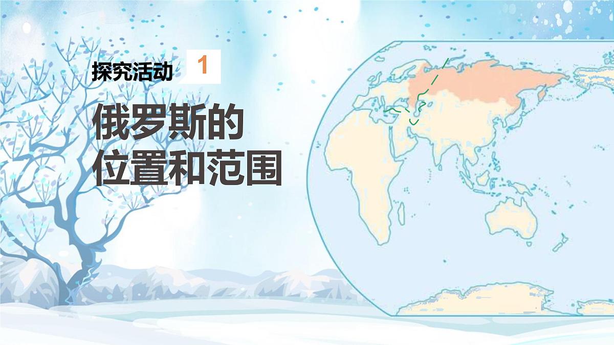 8.4 俄罗斯（第1课时） 课件- 2024-2025学年地理人教版七年级下册第7页