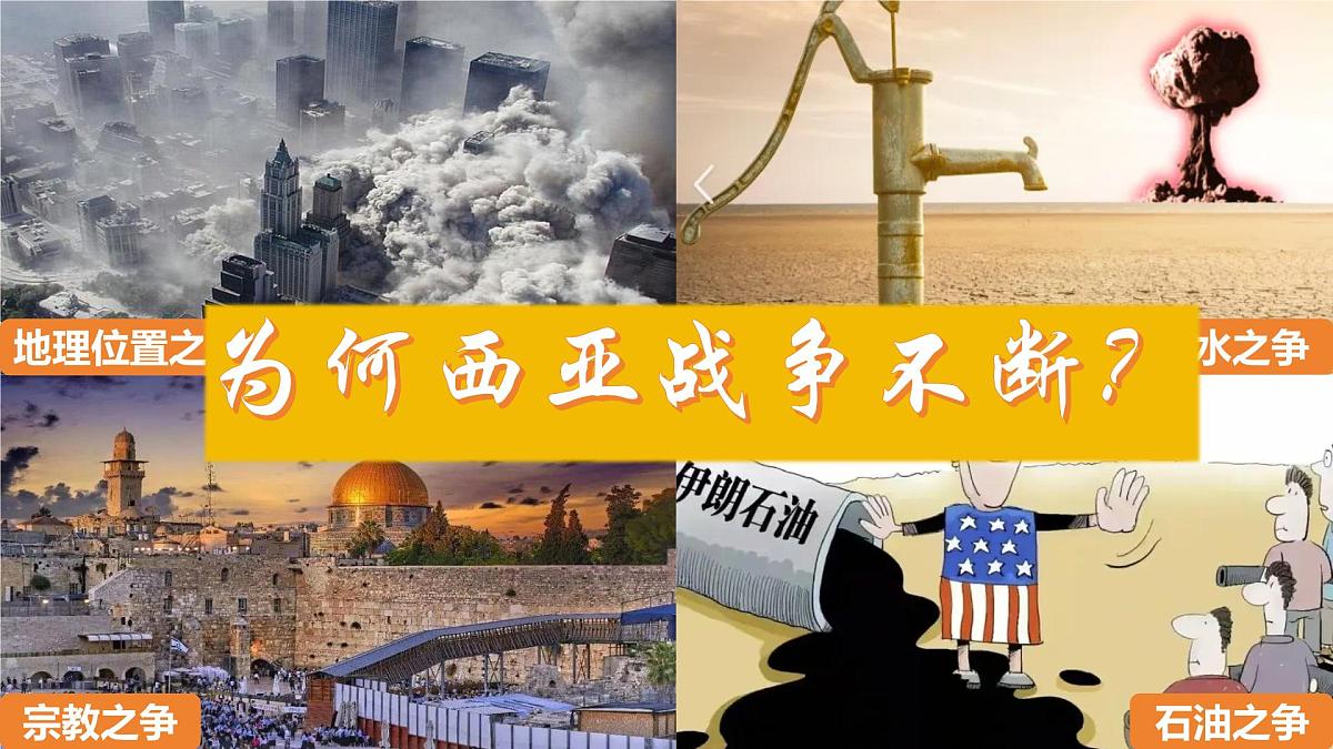 2024—2025学年七年级地理下学期人教版9.1 西亚（课时1）PPT第2页