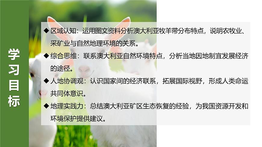 9.4.2澳大利亚【课件】（第2课时——骑在羊背上的国家、坐在矿车上的国家）——2025新教材人教版初一地理下册第3页