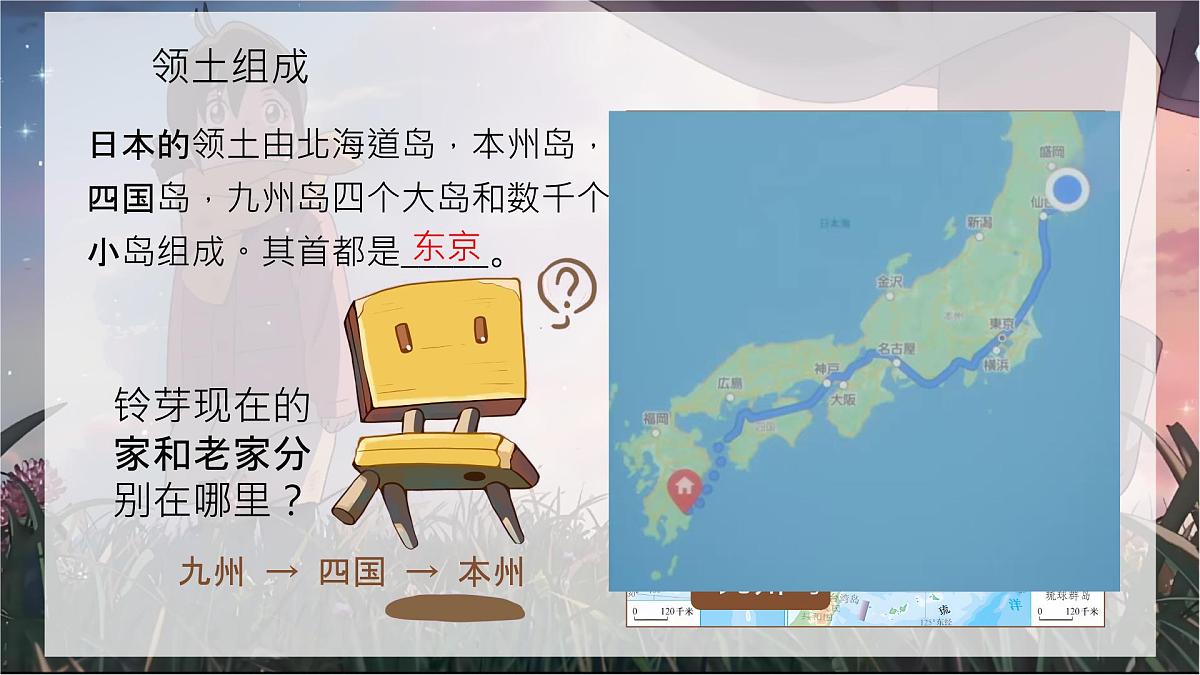 初中 地理 人教版（2024） 七年级下册(2024) 第八章第一节 日本 课件第8页