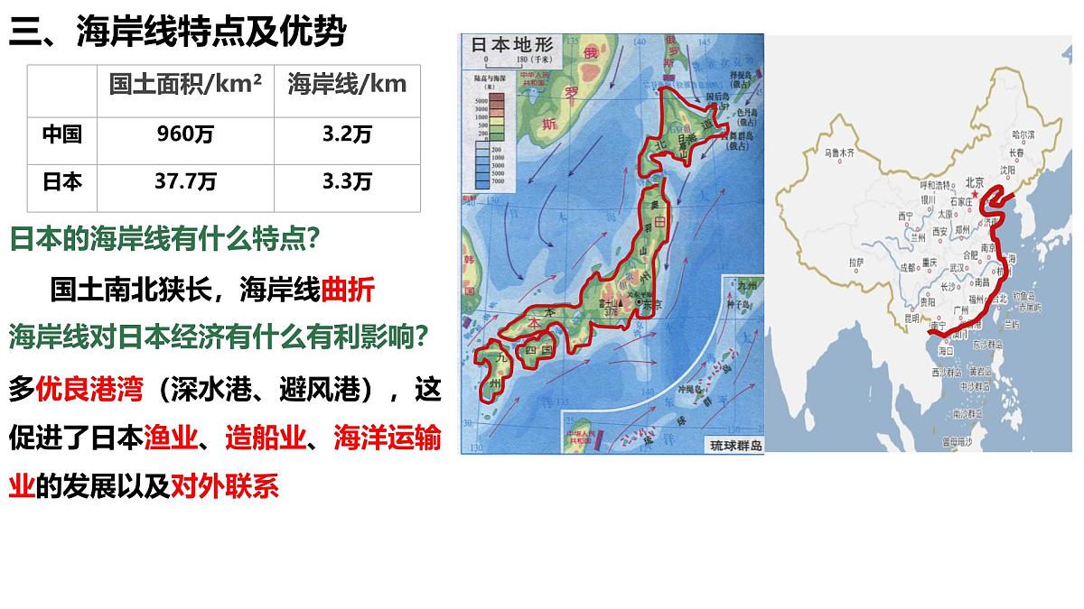 初中  地理  人教版（2024）  七年级下册(2024)  第八章第一节 日本 课件第5页