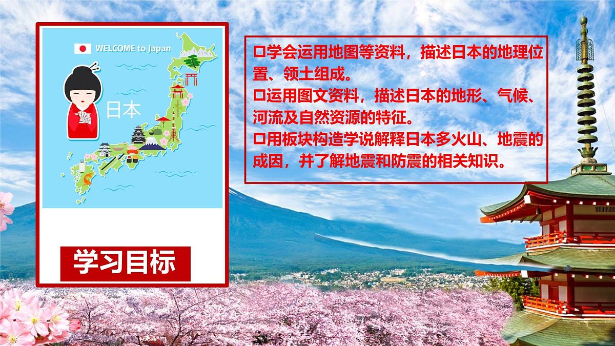 初中  地理  人教版（2024）  七年级下册(2024)  第八章第一节 日本 课件第2页
