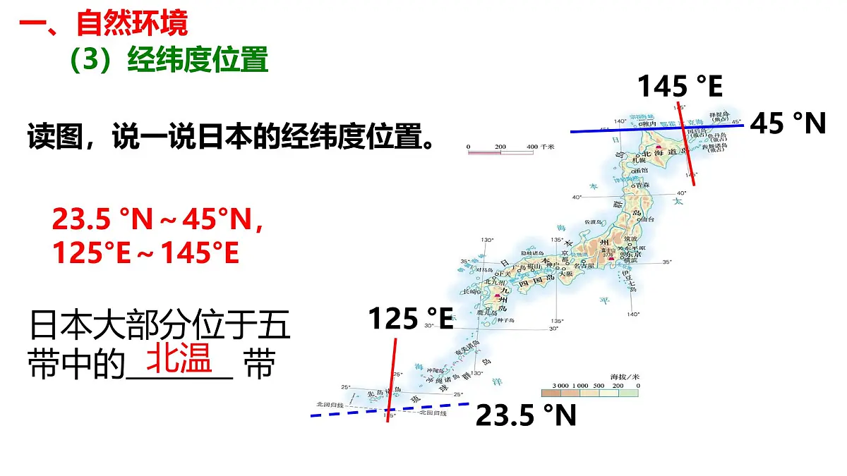 初中 地理 人教版（2024） 七年级下册(2024) 第八章第一节 日本 课件第6页