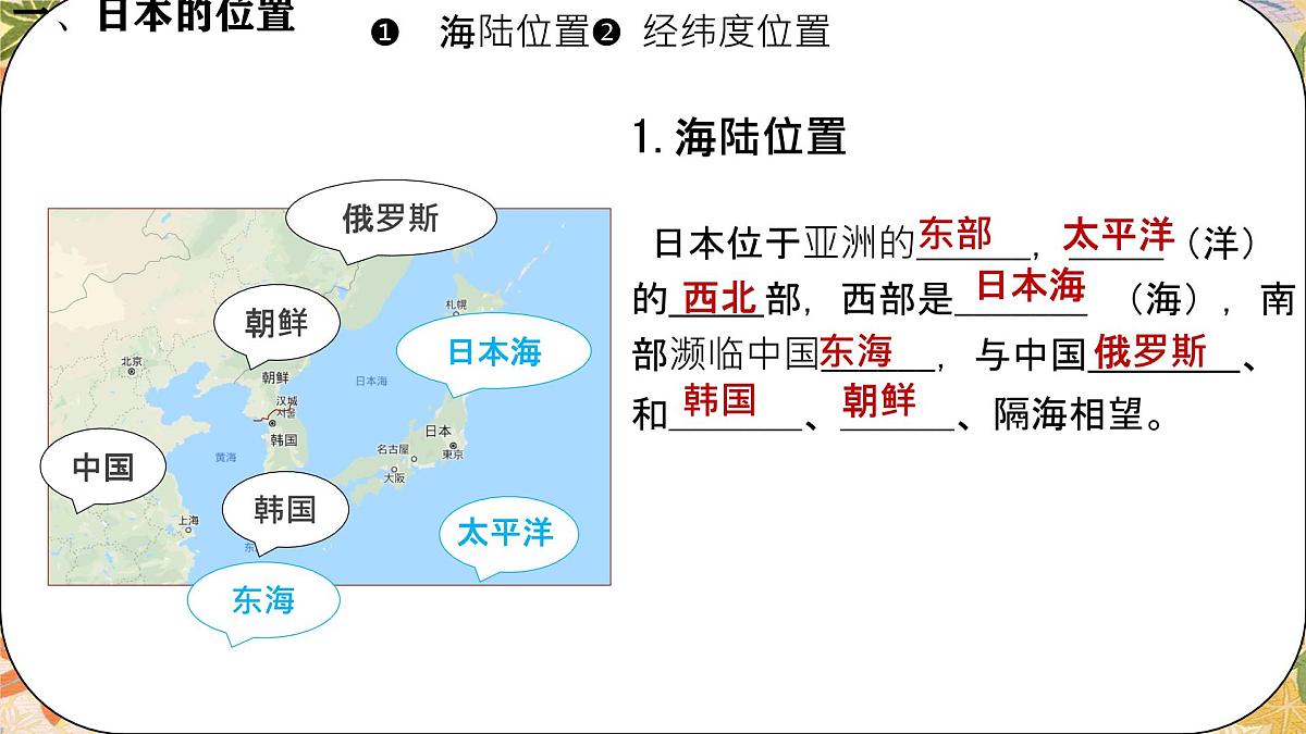初中  地理  人教版（2024）  七年级下册(2024)  第八章第一节 日本 课件第4页