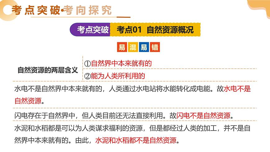专题18 我国的自然资源（精讲课件）2025年中考地理一轮复习讲练测（全国通用）第8页