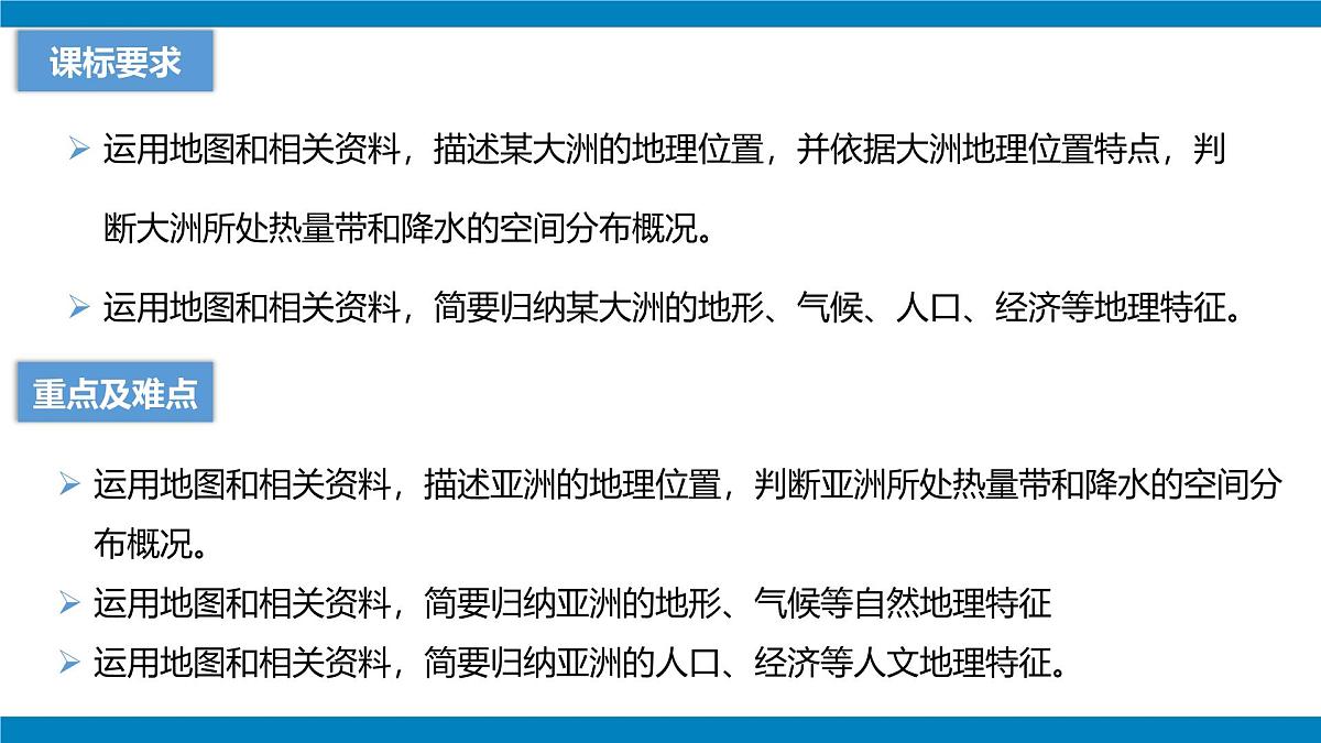 2024-2025学年七年级地理下学期期中第七章我们生活的大洲—亚洲复习PPT第2页