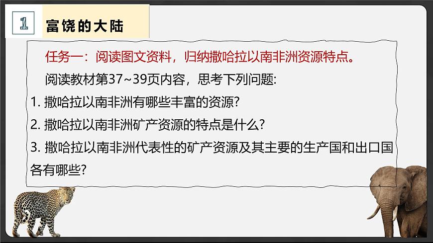 7.1 撒哈拉以南非洲 2025学年七年级地理下册（粤人版2024） 课件第4页