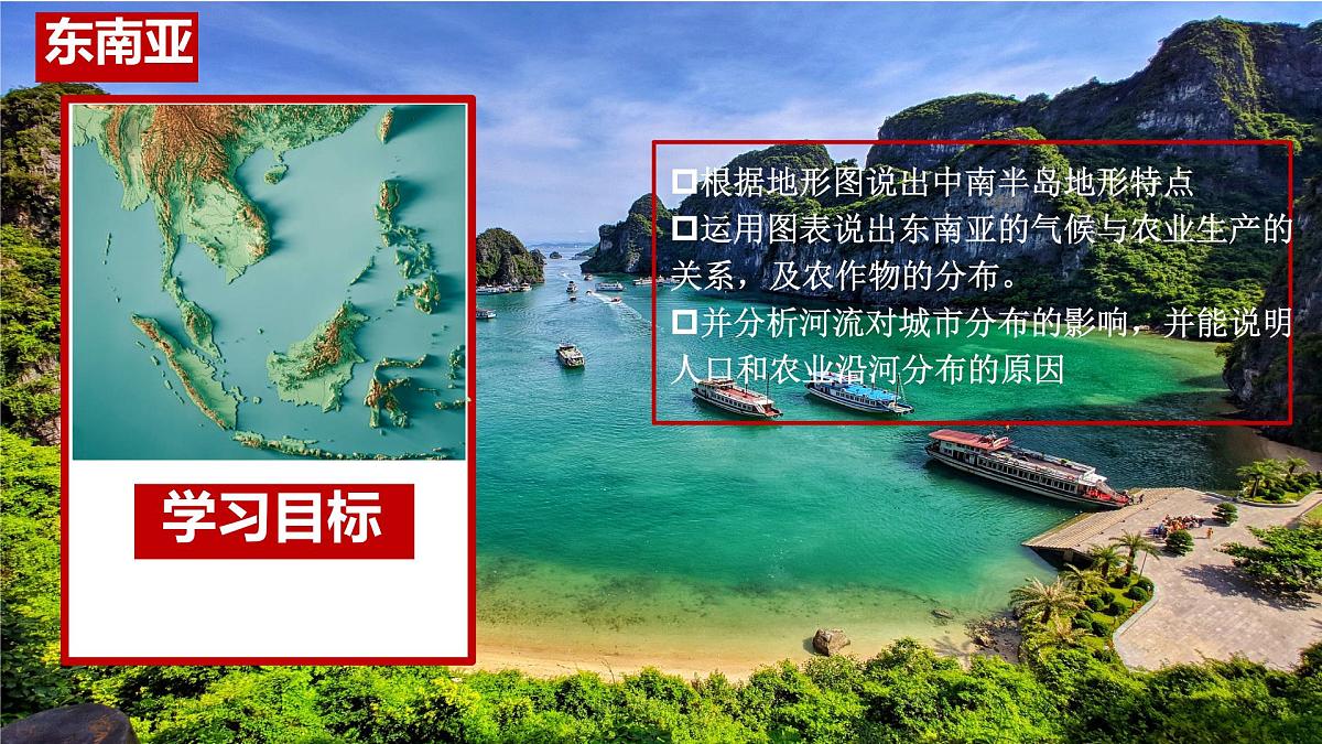 初中 地理 人教版（2024） 七年级下册第二节 东南亚第二课时 课件第2页