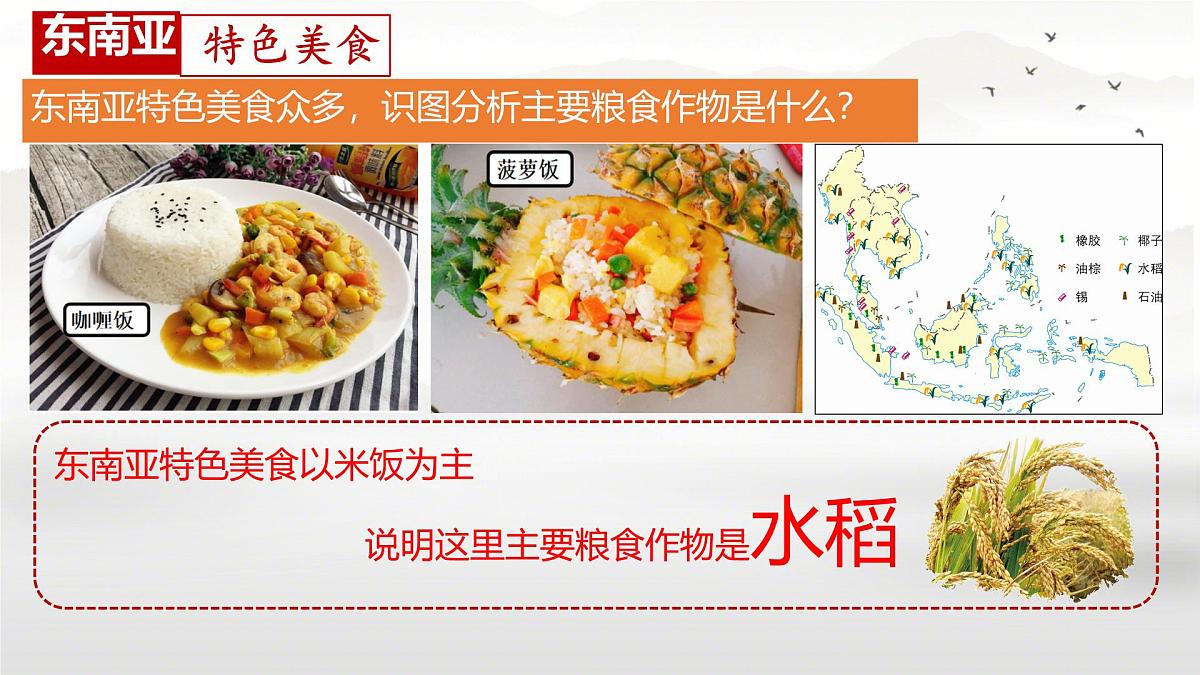 初中 地理 人教版（2024） 七年级下册第二节 东南亚第二课时 课件第5页