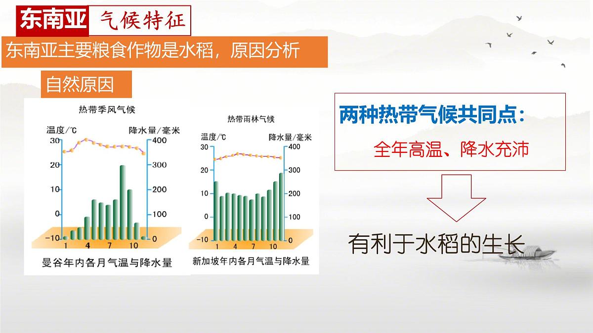 初中 地理 人教版（2024） 七年级下册第二节 东南亚第二课时 课件第6页