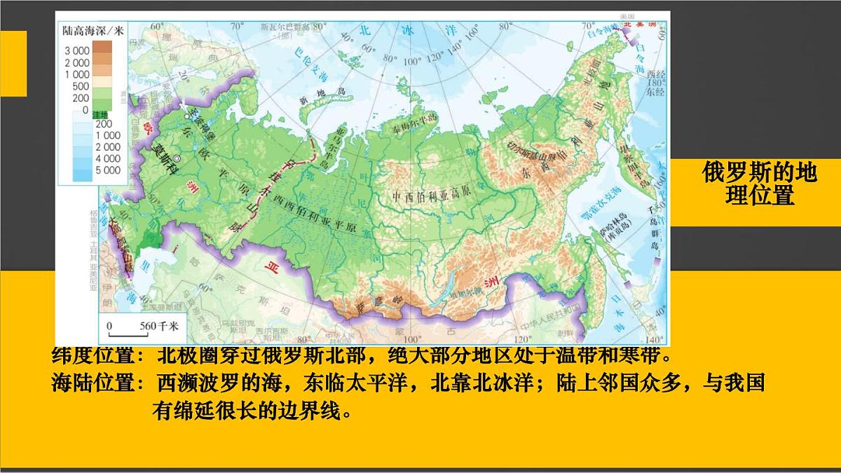 初中 地理 人教版（2024） 七年级下册第四节 俄罗斯 课件第4页
