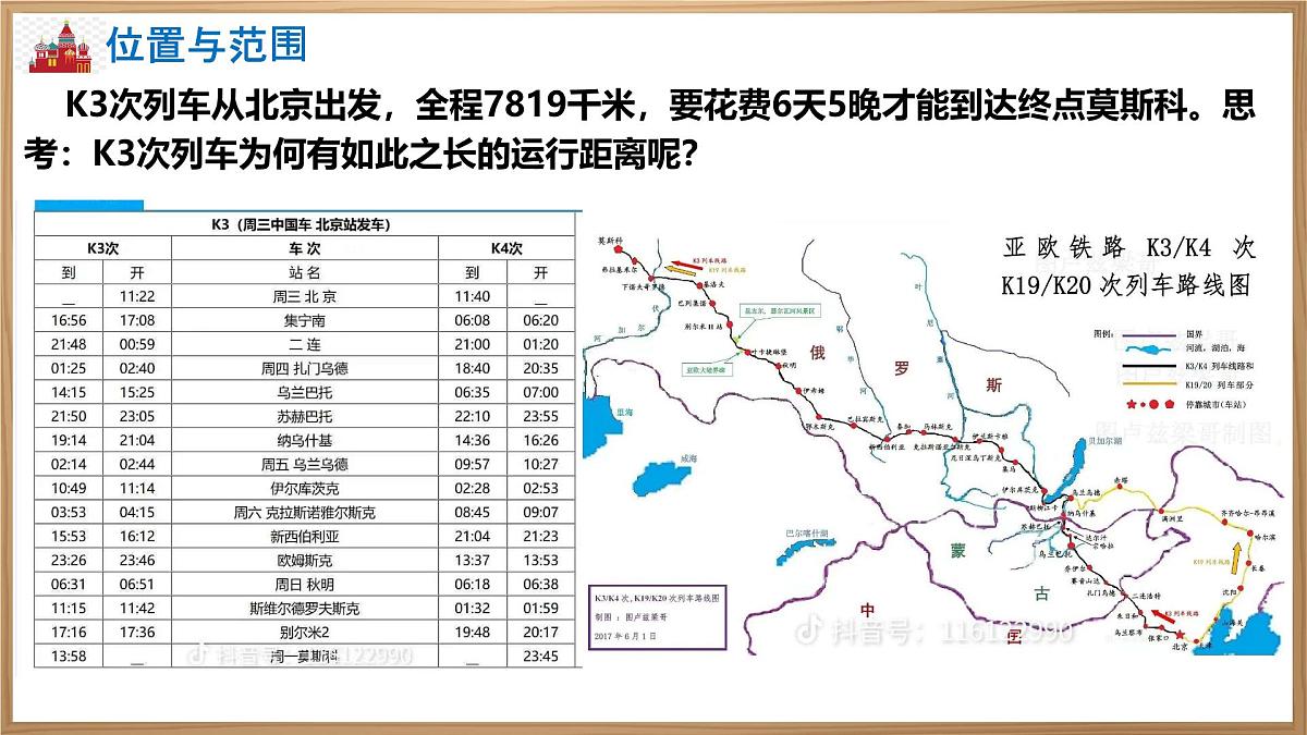 初中 地理 人教版（2024） 七年级下册第四节 俄罗斯第一课时 课件第3页