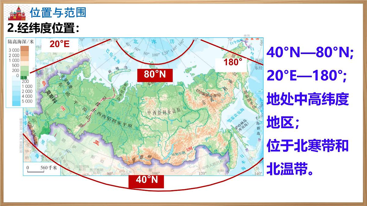 初中 地理 人教版（2024） 七年级下册第四节 俄罗斯第一课时 课件第8页
