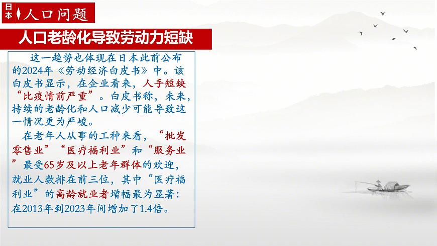 初中  地理 人教版（2024）七年级下册第一节 日本第二课时 课件第5页