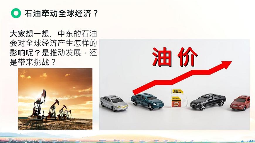 初中  地理 粤教粤人版（2024）  七年级下册7.2 中东的资源与经济 课件第5页