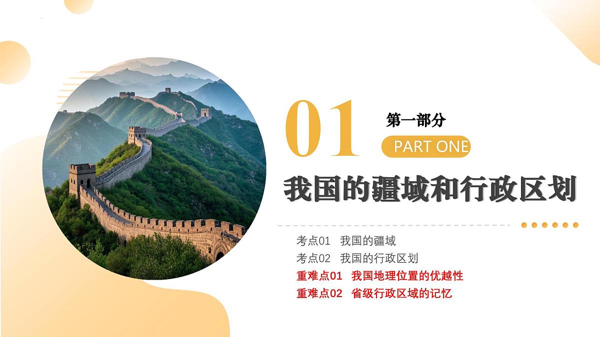 专题15 我国的疆域、人口与民族（精讲课件）2025年中考地理一轮复习讲练测（全国通用）第5页