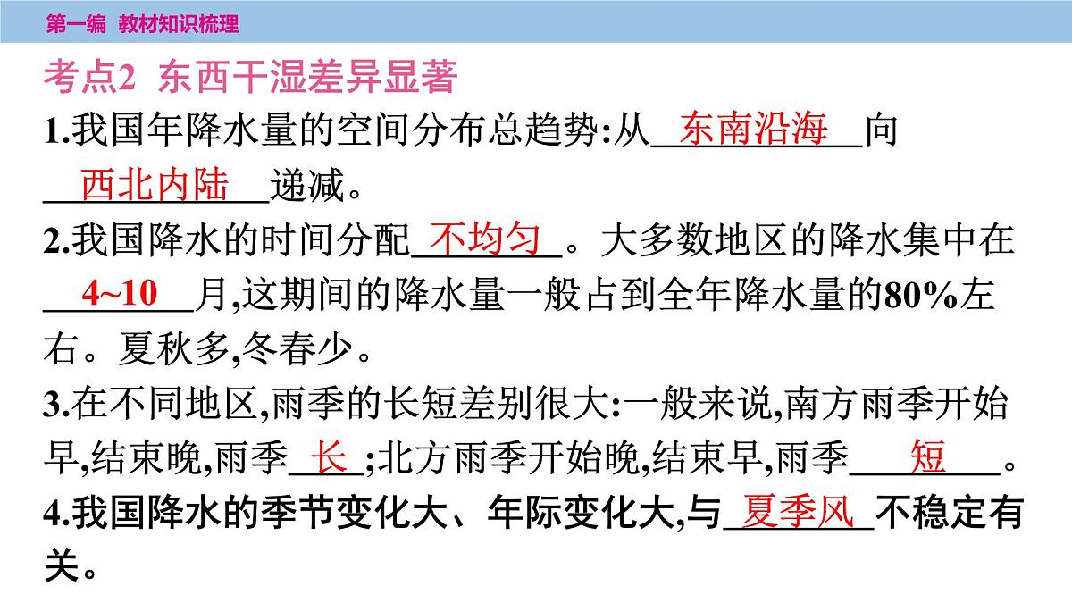 第二章　第二课时　气候、自然灾害课件  2025年中考地理一轮复习教材整理第5页