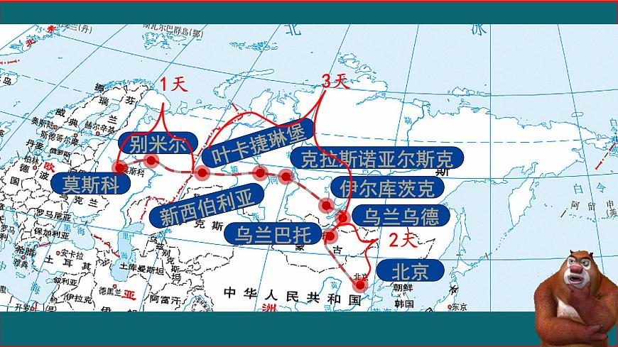 初中 地理 人教版（2024） 七年级下册(2024) 第八章第四节 俄罗斯 课件第7页