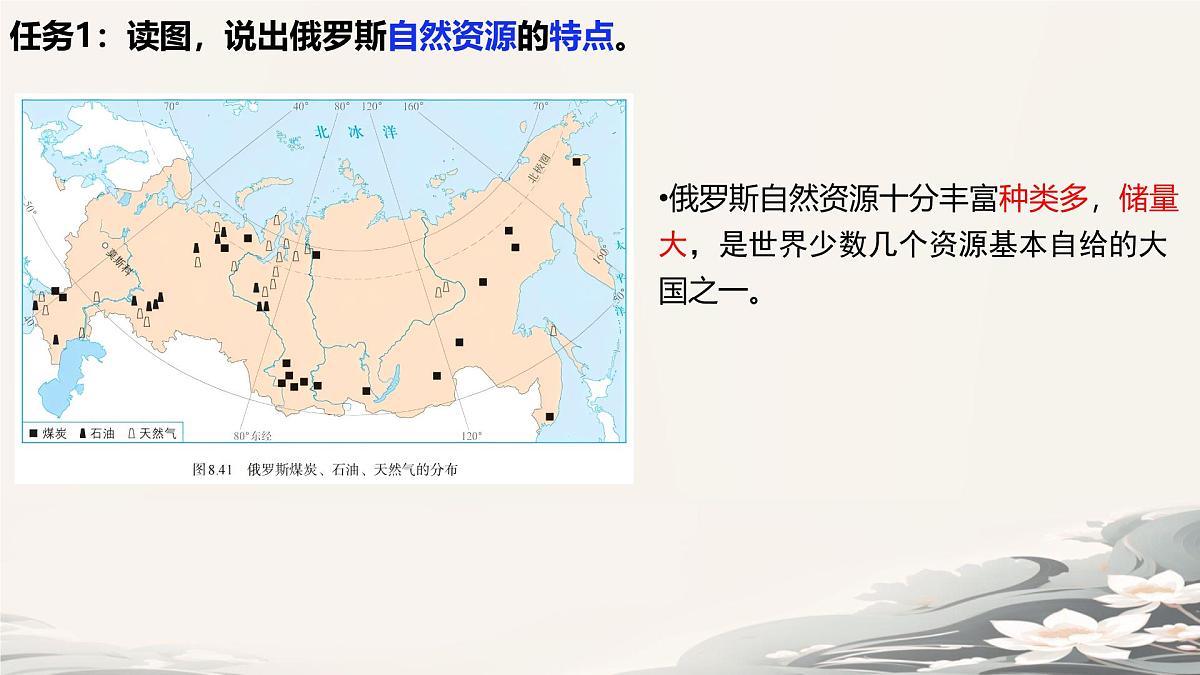 初中  地理  人教版（2024）  七年级下册(2024)  第八章第四节 俄罗斯 课件第3页