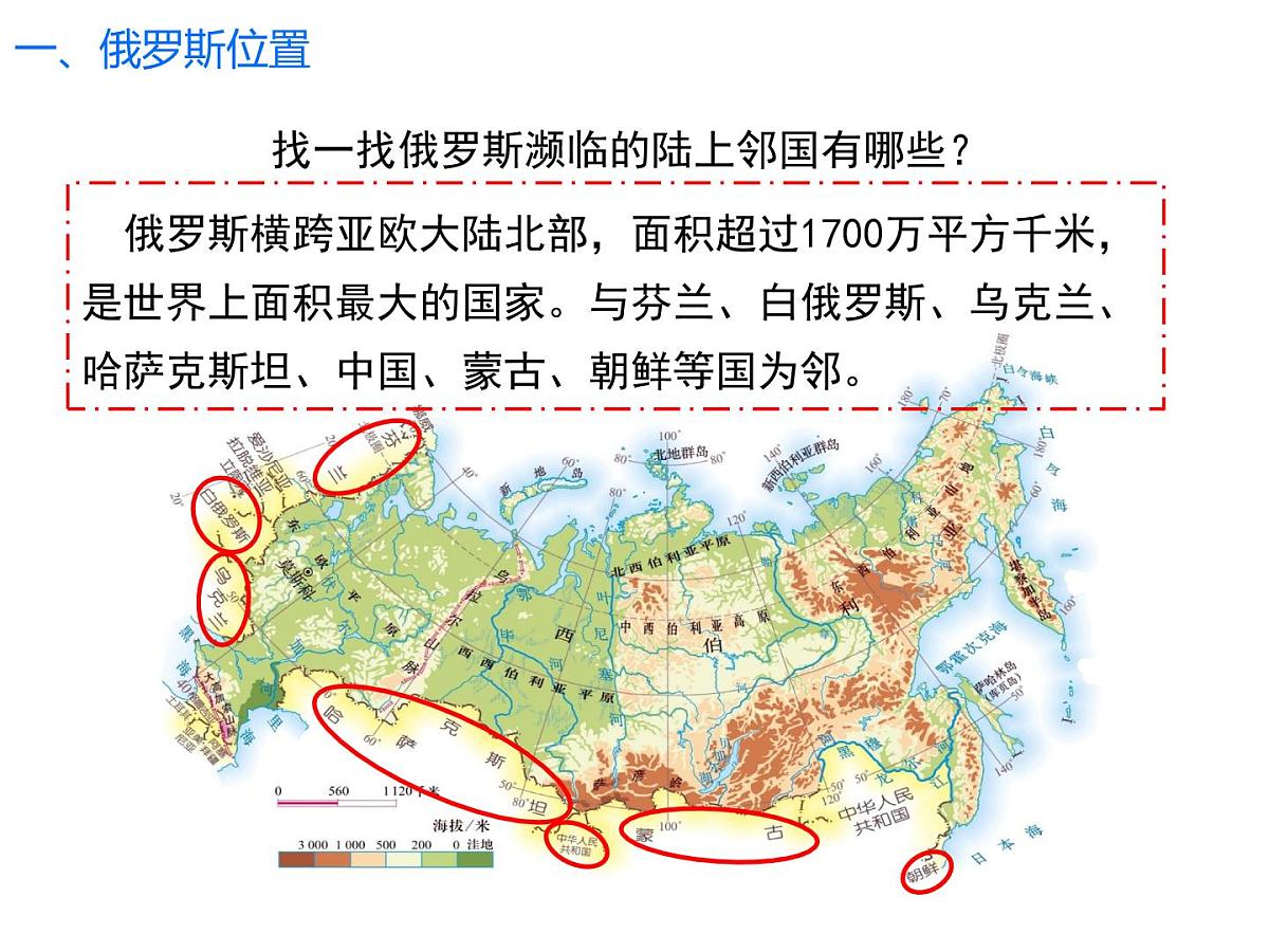 初中  地理  人教版（2024）  七年级下册(2024)  第八章第四节 俄罗斯 课件第6页