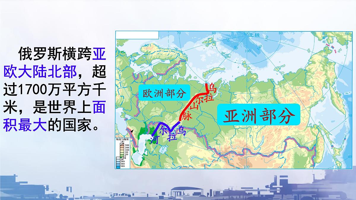 初中  地理  人教版（2024）  七年级下册(2024)  第八章第四节 俄罗斯 课件第5页
