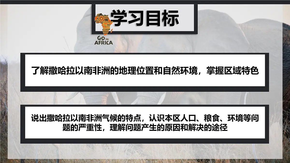 初中 地理 人教版（2024） 七年级下册(2024) 第九章第三节 撒哈拉以南非洲 课件第2页