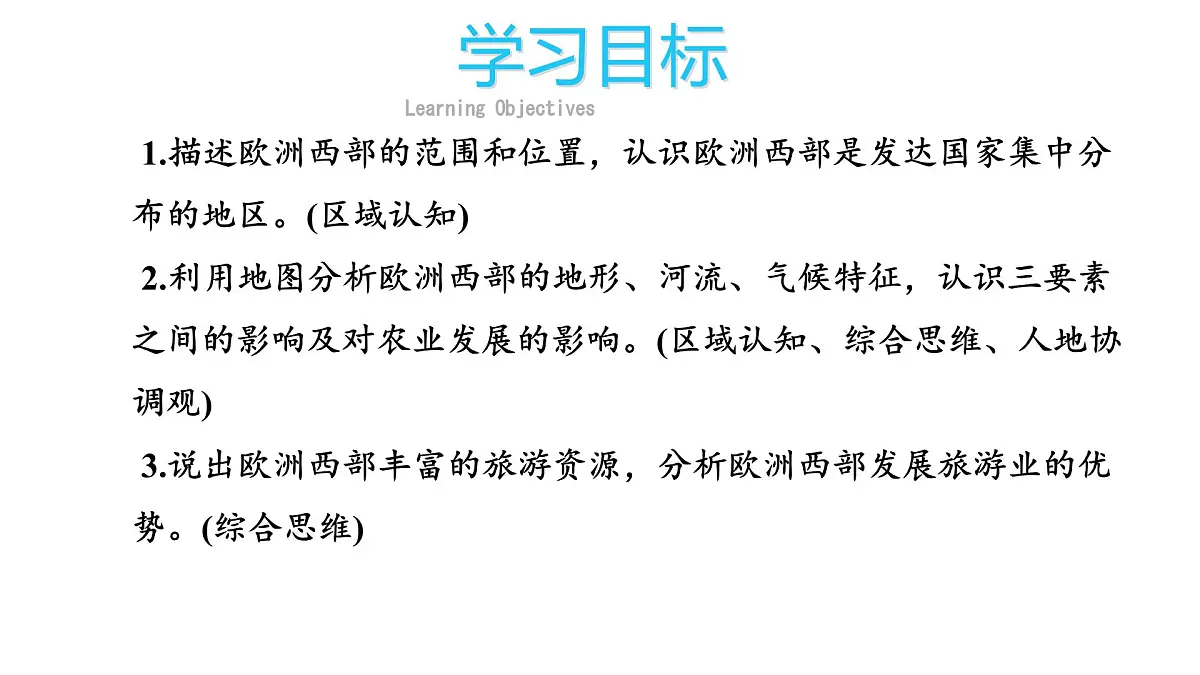初中地理人教版（2024）七年级下册9.2 欧洲西部 课件第2页