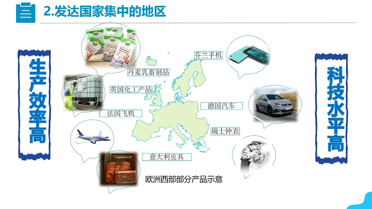 初中地理人教版（2024）七年级下册9.2 欧洲西部 课件第8页