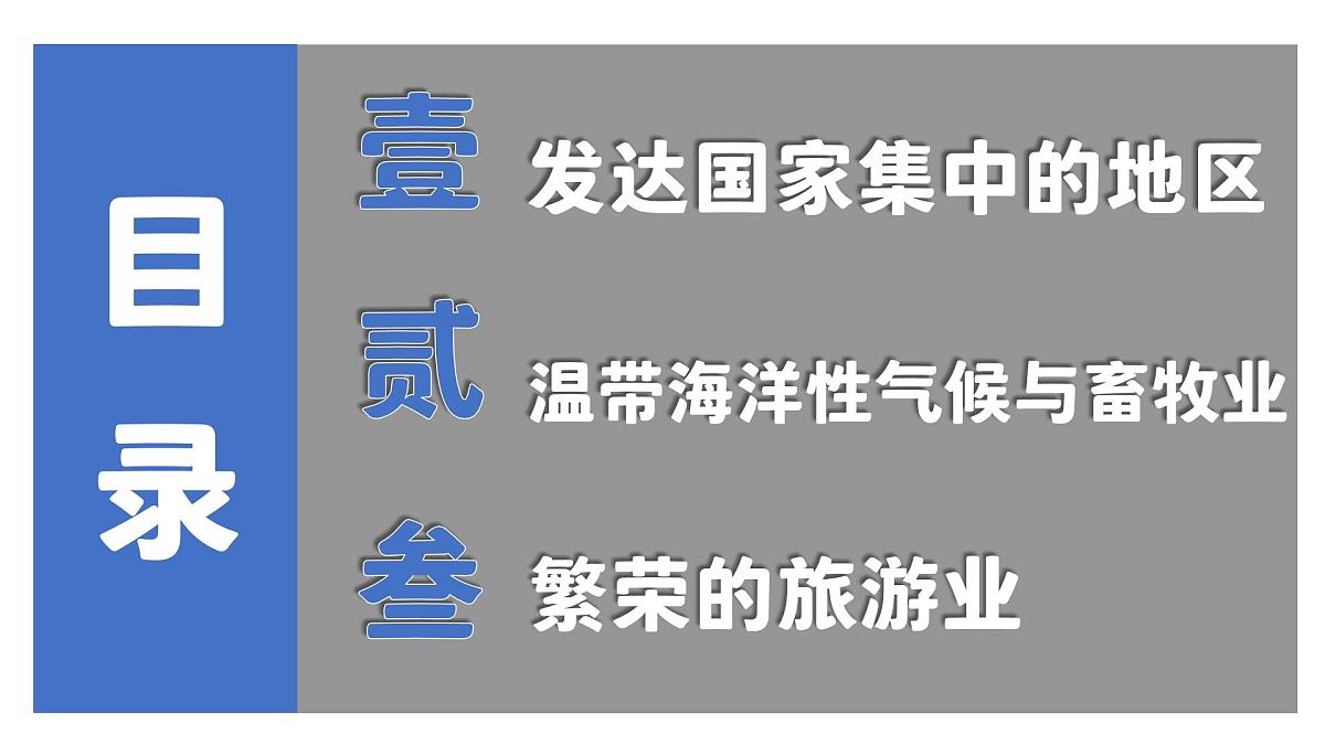 初中地理人教版（2024）七年级下册9.2 欧洲西部 课件第2页