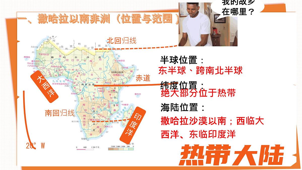 初中地理人教版（2024）七年级下册9.3 撒哈拉以南非洲 课件第3页