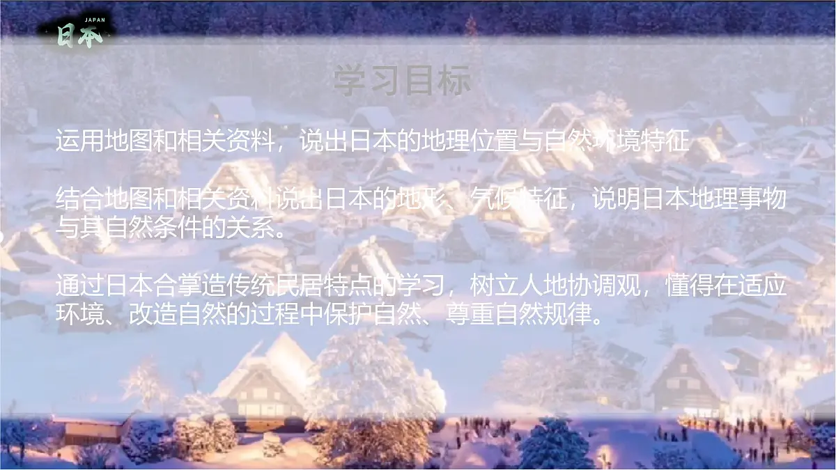初中地理人教版（2024）七年级下册8.1 日本 课件第2页