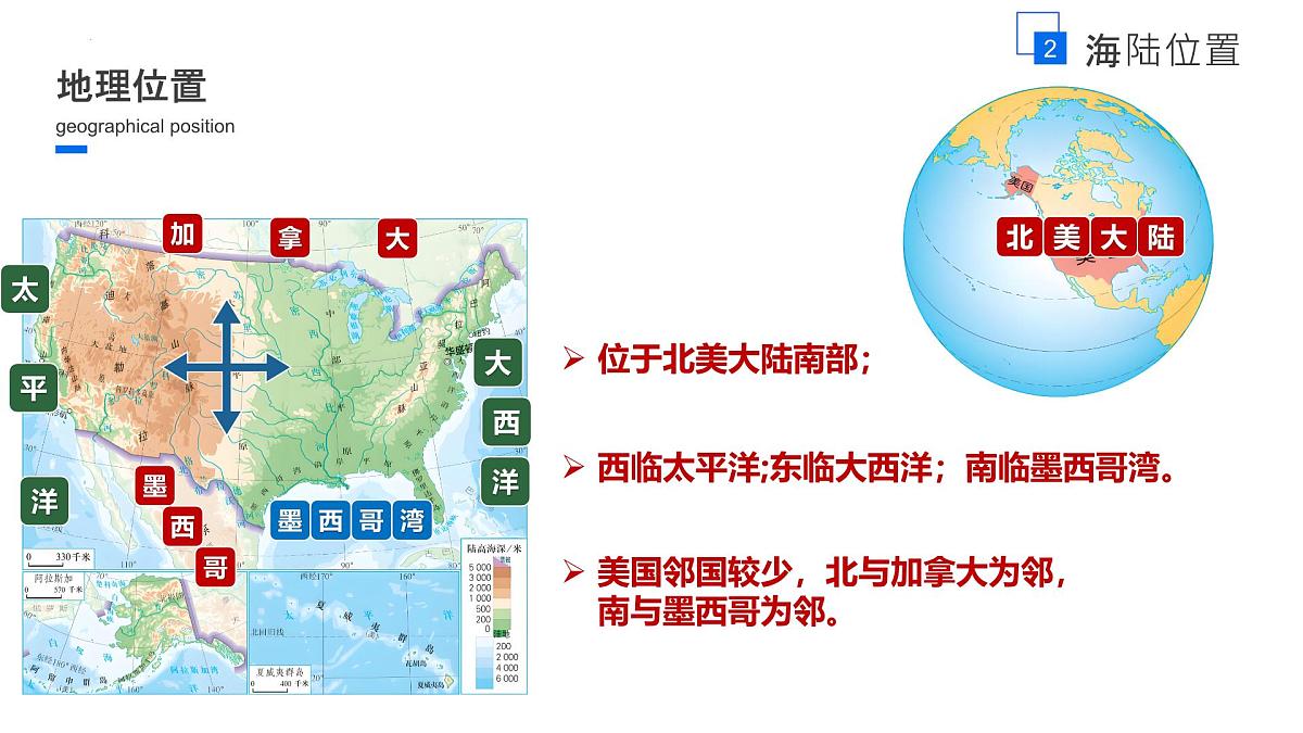 10.1美国 第一课时课件-2024-2025学年地理人教版七年级下册第8页