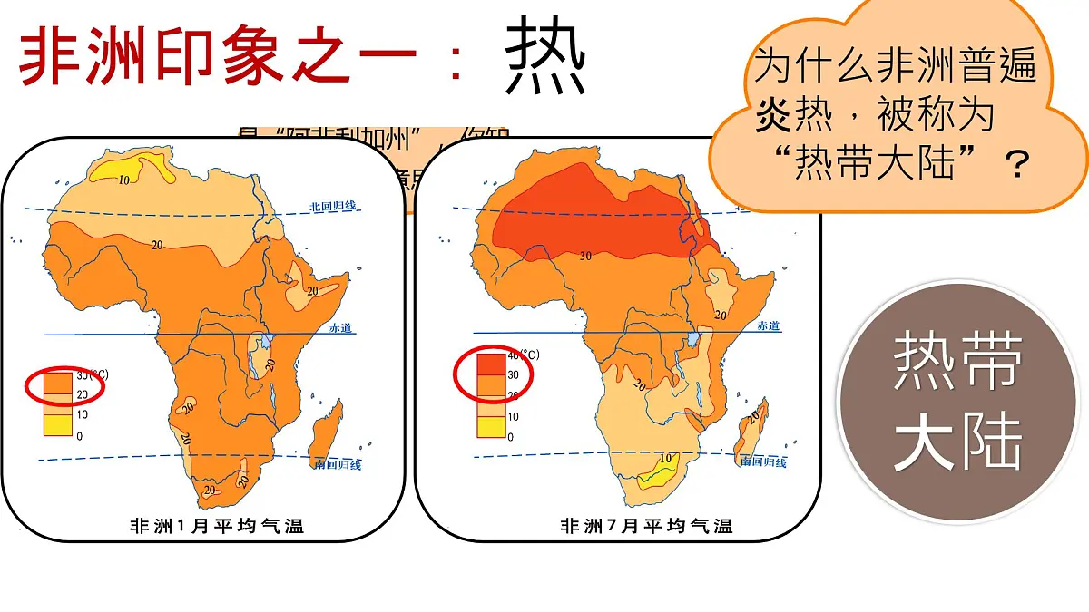 初中地理湘教版（2024）七年级下册7.2 非洲 课件第2页