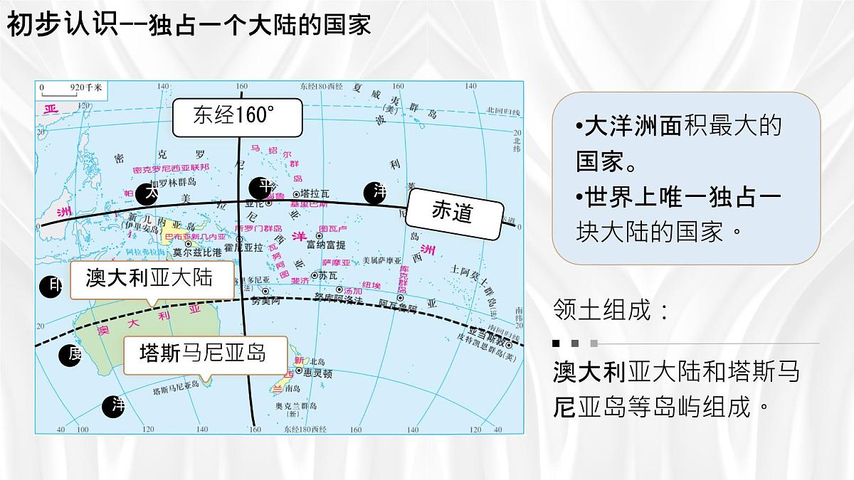 初中地理湘教版（2024）七年级下册9.6 澳大利亚 课件第4页
