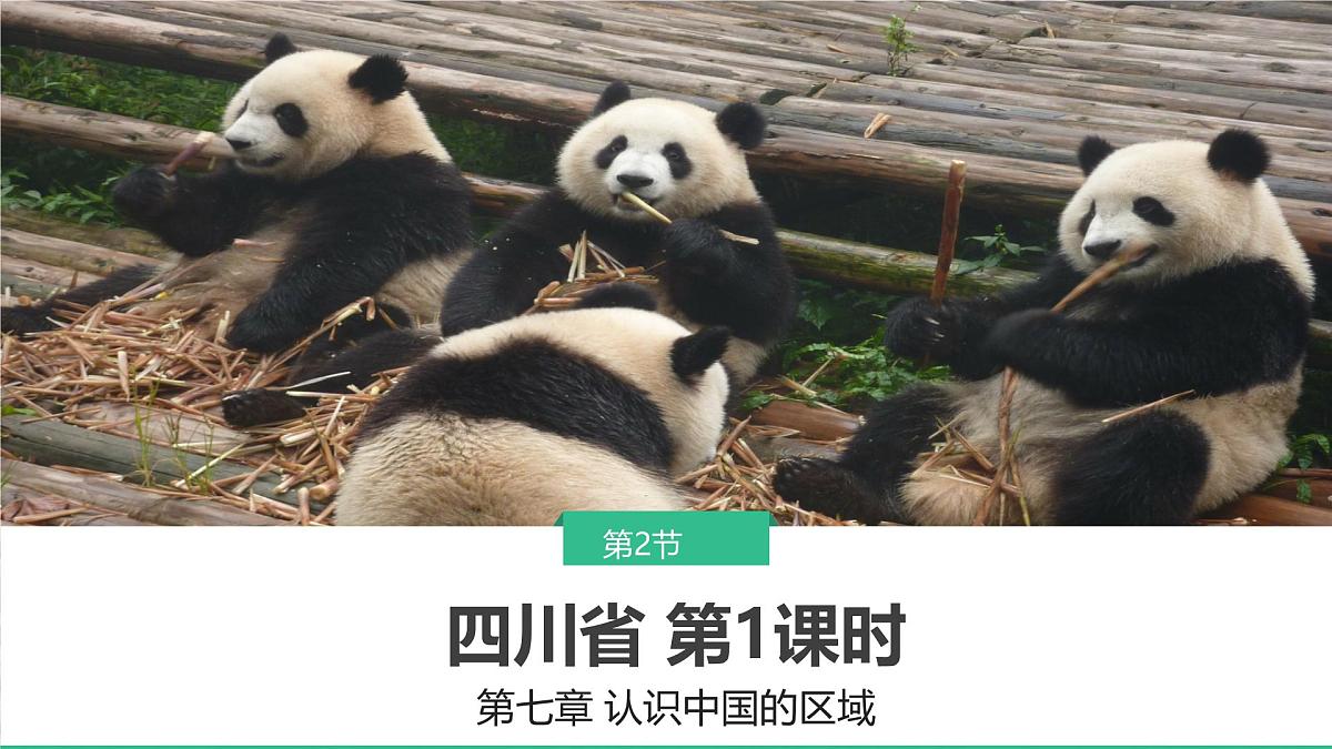 初中地理中图版（2024）七年级下册7.2 四川省 课件第1页